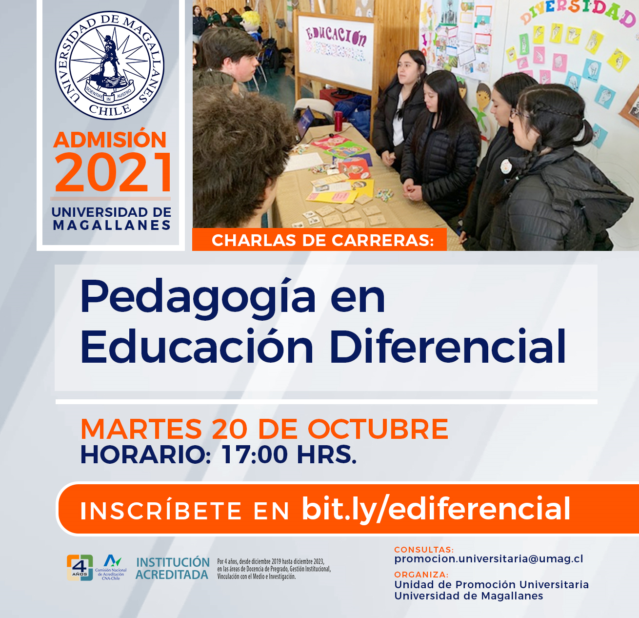 Charla de la carrera de Pedagogía en Educación Diferencial – Liceo ...
